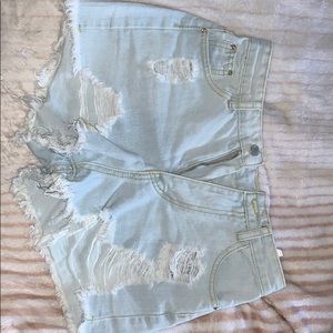 Shein Distressed Shorts